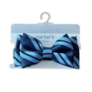 Nwt Carter's blue stripe bow tie